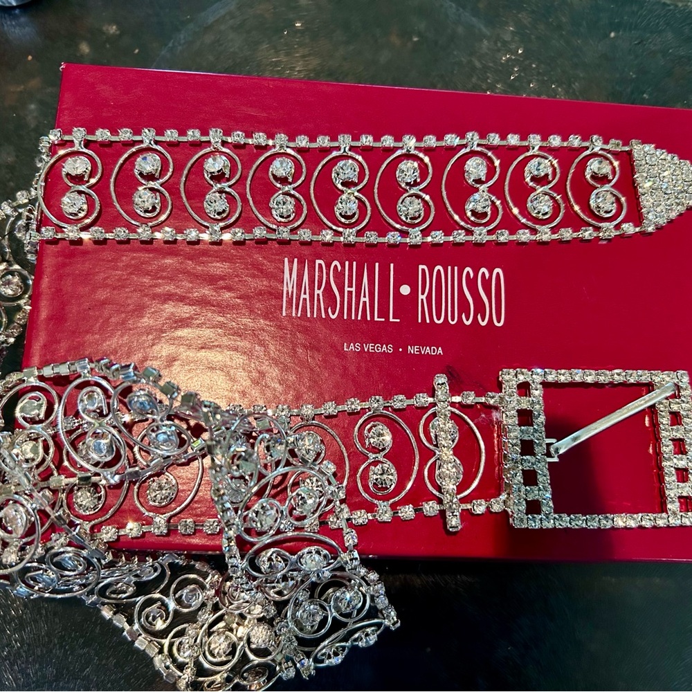 Marshall Rousso Silver Women's Belt